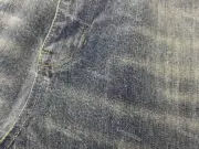 巴黎 BLC 23SS 復古拼接面料 丹寧牛仔褲 直筒褲 長褲：圖片 16