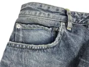 巴黎 BLC 23SS 復古拼接面料 丹寧牛仔褲 直筒褲 長褲：圖片 18