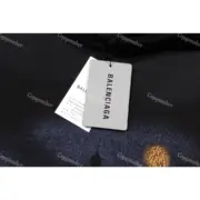 巴黎 BLC 23FW Paris Moon Crinkled Fleece Hoodie 顛倒鐵塔做舊破洞 帽T連帽衛衣：圖片 5