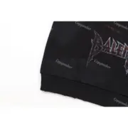 巴黎 BLC 23FW Paris Moon Crinkled Fleece Hoodie 顛倒鐵塔做舊破洞 帽T連帽衛衣：圖片 7