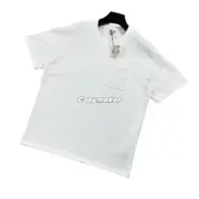 【現貨】LOWE 25SS 口袋刺繡 經典幾何logo 短袖T恤 黑色/白色：圖片 11