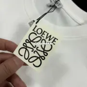 【現貨】LOWE 25SS 口袋刺繡 經典幾何logo 短袖T恤 黑色/白色：圖片 13