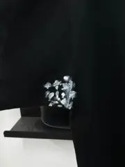 巴黎 BLC 24SS 3B STENCIL 水洗塗鴉做舊褪色 3B 短袖T恤 廓形 黑色：圖片 12