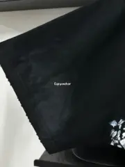 巴黎 BLC 24SS 3B STENCIL 水洗塗鴉做舊褪色 3B 短袖T恤 廓形 黑色：圖片 13