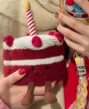 【現貨】【過驗】Jellycat 紅絲絨蛋糕 Amuseables Cheri Cake 情人節限定 玩偶娃娃生日禮物：圖片 6