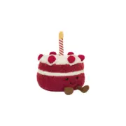 【現貨】【過驗】Jellycat 紅絲絨蛋糕 Amuseables Cheri Cake 情人節限定 玩偶娃娃生日禮物：圖片 3