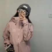 ARC'TERYX Beta Lt 始祖鳥 鳥牌 六代 防風防水衝鋒衣 夾克 女款 貝栗粉：圖片 3