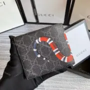 GUC Kingsnake Wallet 王蛇珊瑚蛇老花 牛皮 八卡皮夾錢包：圖片 5