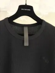 【現貨】Chrome Hearts 25SS 梵文字母刺繡 華夫格短袖T恤 素色簡約CH 克羅心：圖片 3