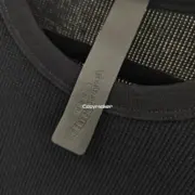 【現貨】Chrome Hearts 25SS 梵文字母刺繡 華夫格短袖T恤 素色簡約CH 克羅心：圖片 5