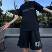 【現貨】Chrome Hearts 23FW 字母logo 雙層網眼冰球短褲休閒褲 CH克羅心：圖片 3