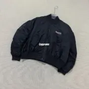 【預售】【福利回饋】巴黎 BLC 23FW 可樂波浪經典logo 彎刀尼龍 飛行夾克外套 廓型 MA-1：圖片 7