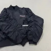 【預售】【福利回饋】巴黎 BLC 23FW 可樂波浪經典logo 彎刀尼龍 飛行夾克外套 廓型 MA-1：圖片 8