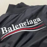 【預售】【福利回饋】巴黎 BLC 23FW 可樂波浪經典logo 彎刀尼龍 飛行夾克外套 廓型 MA-1：圖片 17