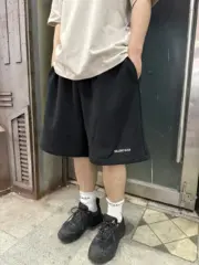 【預售】【福利回饋】巴黎 BLC 22SS 經典款 刺繡logo 酵素水洗棉短褲褲子：圖片 3