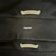 【現貨】Chrome Hearts 25SS 刺繡梵文字母 鍍銀寶劍匕首半拉鏈衛衣大學T CH 克羅心：圖片 9