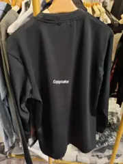 【預售】【福利回饋】Polo Ra1ph Lauren 小馬刺繡 簡約素色 長袖T恤 彈性面料 黑色：圖片 3