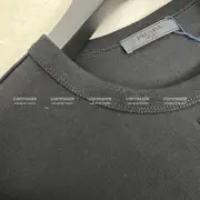 PRA 23SS 素色簡約 三角標小logo 鐵牌 短袖 T恤：圖片 11