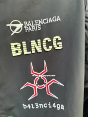 巴黎 BLC 22SS GAMER 刺繡Logo 賽車服 衝鋒衣 外套 夾克：圖片 13