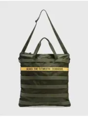 【預售】Human Made 24SS Helmet Bag 愛心字母 托特包單肩包側背包尼龍包 軍綠：圖片 6