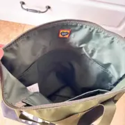 【預售】Human Made 24SS Helmet Bag 愛心字母 托特包單肩包側背包尼龍包 軍綠：圖片 7