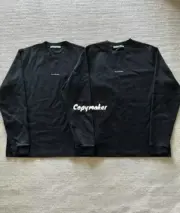 【現貨】Acne Studios 22FW 經典小logo 印花字母 素色簡約 圓領純棉長袖T恤：圖片 5