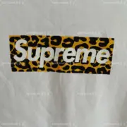 Sup 24SS 上海開業限定 box logo boxlogo bogo  圓領短袖T恤 豹紋：圖片 7