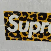 Sup 24SS 上海開業限定 box logo boxlogo bogo  圓領短袖T恤 豹紋：圖片 8
