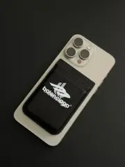 巴黎 BLC 24SS Cash Magnet 幻影 磁吸 LOGO 小牛皮 卡套卡夾卡包：圖片 5