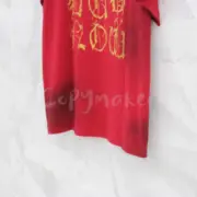 巴黎 BLC 23FW Heavy Metal T-shirt 梵文泥染做舊 短袖T恤：圖片 19