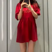 巴黎 BLC 23FW Heavy Metal T-shirt 梵文泥染做舊 短袖T恤