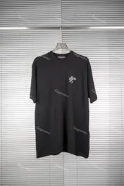 1V 22FW 素色 刺繡小Logo字母別針 短袖 T恤 毛衣短袖 針織短袖：圖片 4