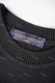 1V 22FW 素色 刺繡小Logo字母別針 短袖 T恤 毛衣短袖 針織短袖：圖片 8