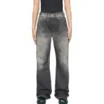 【預售】Acne Studios 24FW 經典直筒寬鬆版型 水洗漸層黑灰 2021M 直筒牛仔褲寬版工裝褲