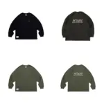 WTAPS 23AW DESIGN 03 LS LEAGUE 刺繡印花 長袖T恤 Cityboy