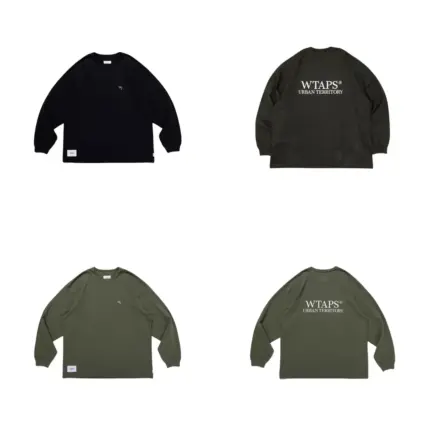 WTAPS 23AW DESIGN 03 LS LEAGUE 刺繡印花 長袖T恤 Cityboy