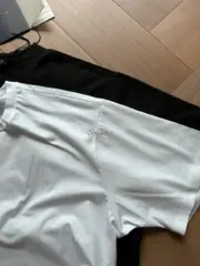 【原廠面料】PRA 24SS 素色簡約 絲光棉抗皺 小logo字母 短袖T恤 二色：圖片 9