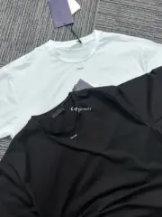 【原廠面料】PRA 24SS 素色簡約 絲光棉抗皺 小logo字母 短袖T恤 二色：圖片 15