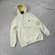 【現貨】【全套包裝】PRA 24FW 素色簡約 三角標小logo 鐵牌 帽T連帽衛衣長袖 米色：圖片 7