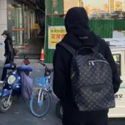 【預售】1V Discovery PM 經典老花 帆布拼接牛皮 後背包雙肩包 黑色：圖片 5