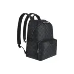 【預售】1V Discovery PM 經典老花 帆布拼接牛皮 後背包雙肩包 黑色