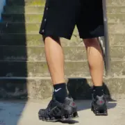 【預售】NK Shox TL 復古慢跑鞋休閒鞋運動鞋 全黑黑色 AV3595-002：圖片 5