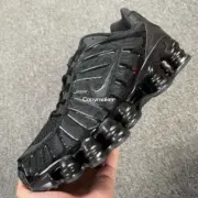 【預售】NK Shox TL 復古慢跑鞋休閒鞋運動鞋 全黑黑色 AV3595-002：圖片 9