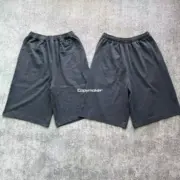 【預售】Acne Studios 24FW 簡約素色小logo 經典款 短褲棉短褲休閒褲：圖片 4