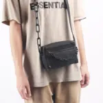 【現貨】1V 20SS SOFT TRUNK 老花壓紋 頭層牛皮 黑盒子方盒子包單肩包側背包小包 M55702