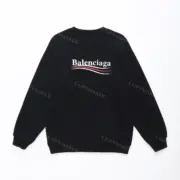 巴黎 BLC 22FW Political Campaign 可樂 波浪 經典 大學T圓領衛衣長袖：圖片 5