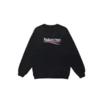 巴黎 BLC 22FW Political Campaign 可樂 波浪 經典 大學T圓領衛衣長袖