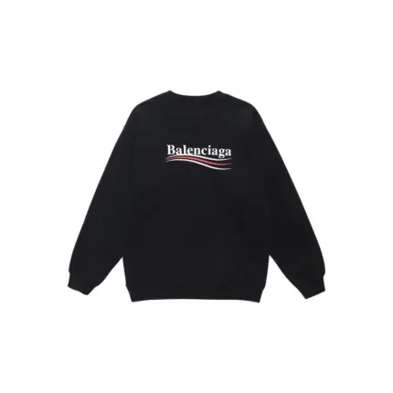 巴黎 BLC 22FW Political Campaign 可樂 波浪 經典 大學T圓領衛衣長袖