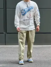 【預售】【雙11新品】NEIGHBORHOOD 25AW 日系水洗做舊磨毛休閒褲長褲工裝褲 NBHD：圖片 5