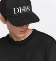 【現貨】【過驗】D1OR x STONE ISLAND 24SS 聯名羅盤刺繡字母 棒球帽老帽鴨舌帽 石頭島：圖片 4